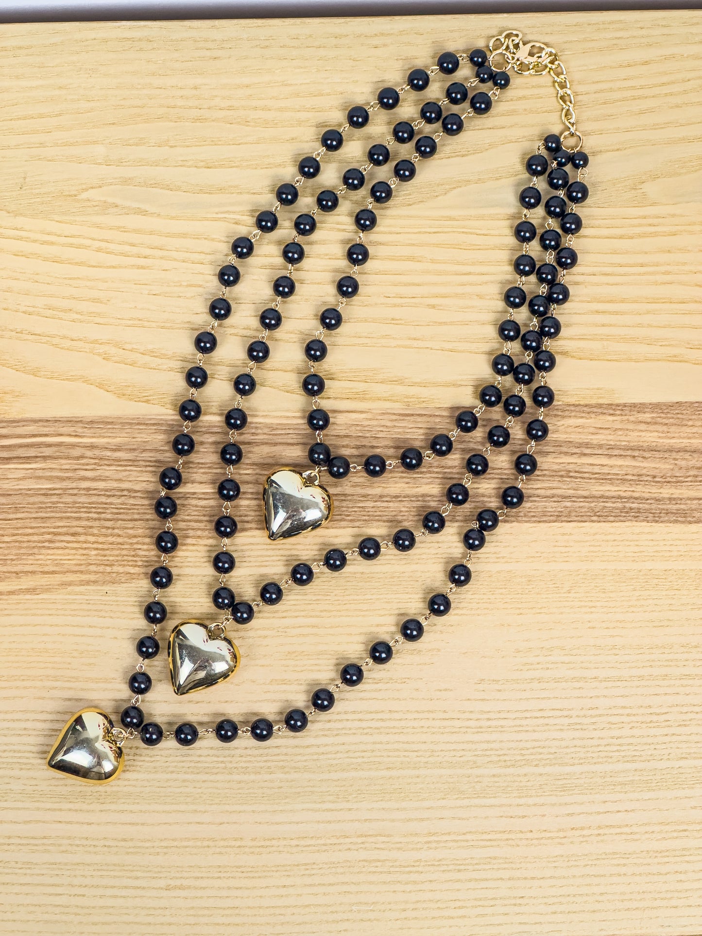 Collana Multifilo Cuori