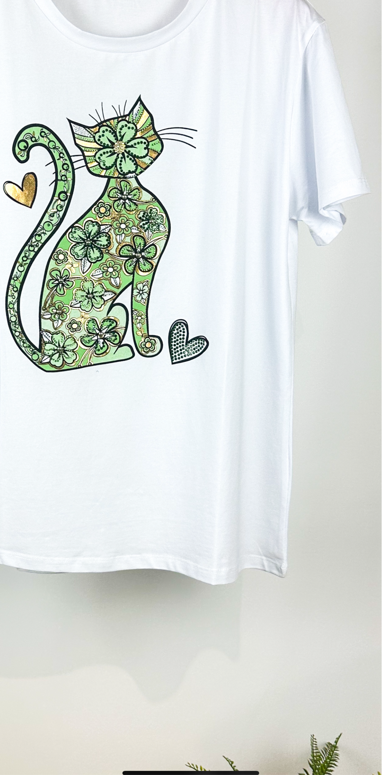 T-shirt Gatto Prezioso