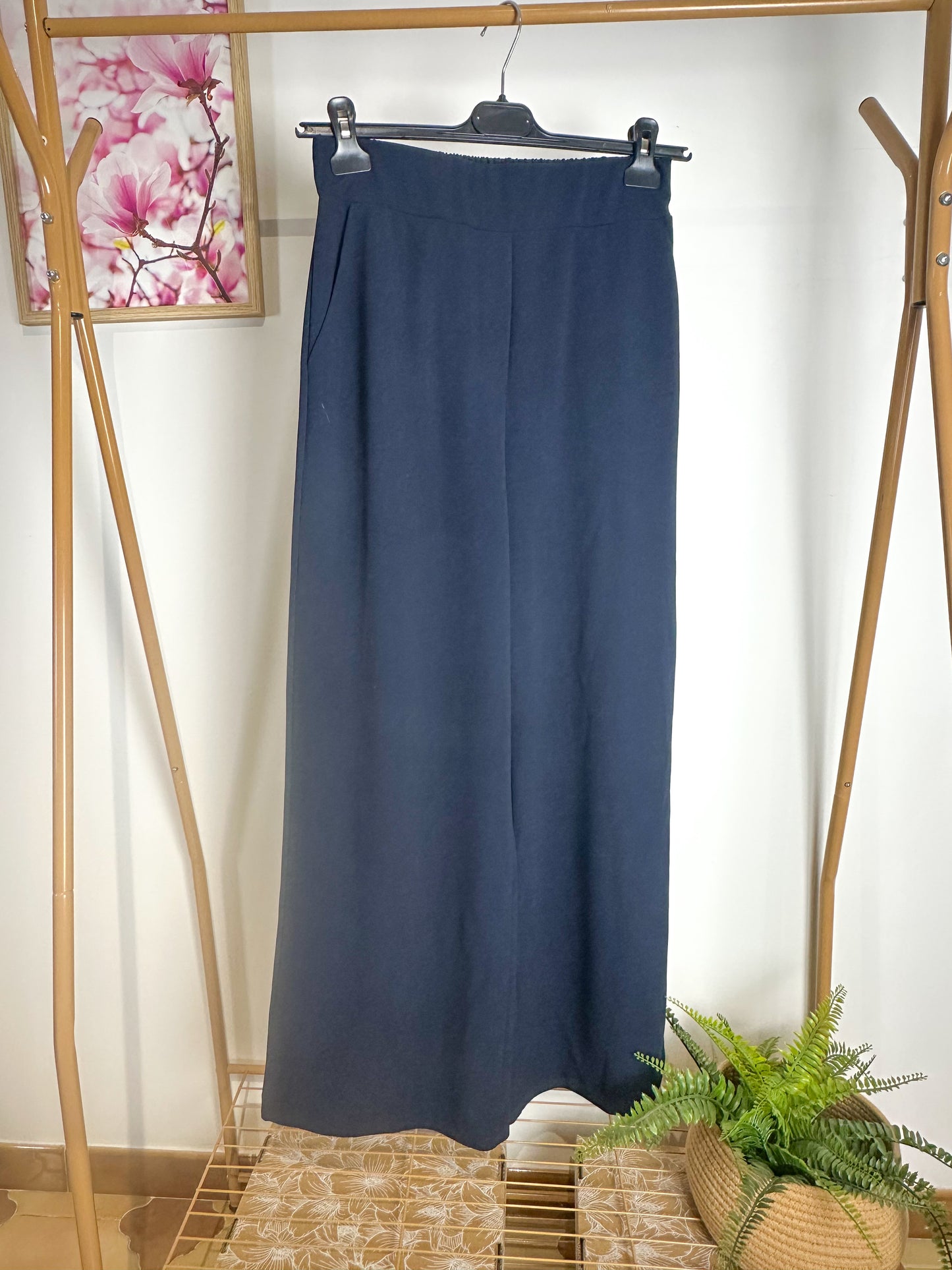 Pantaloni Navy Chic