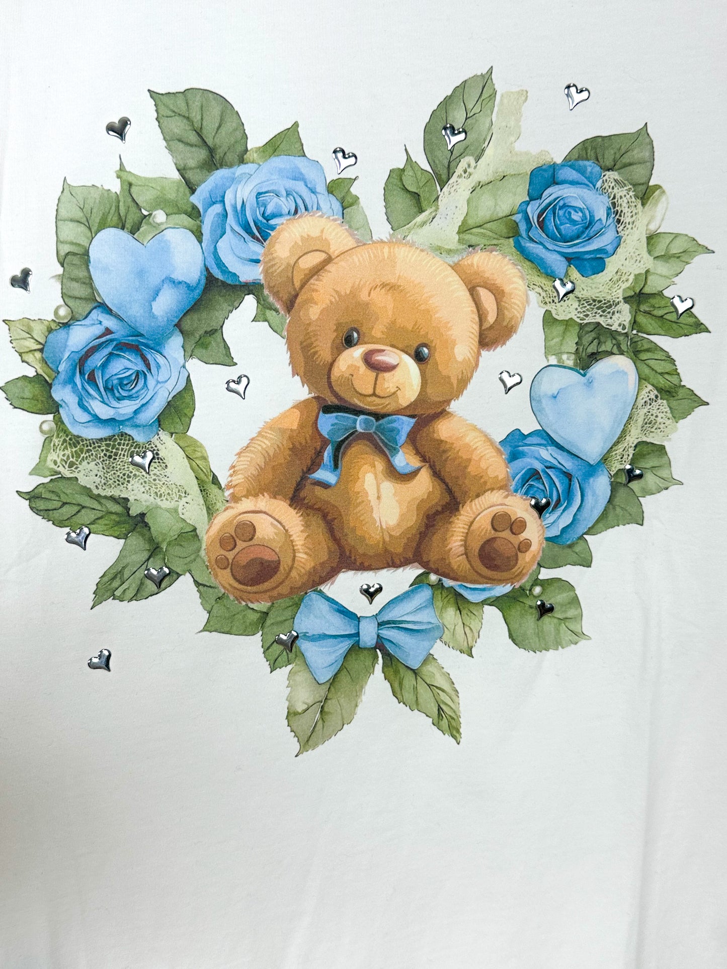 T-shirt Orsetto Cuori