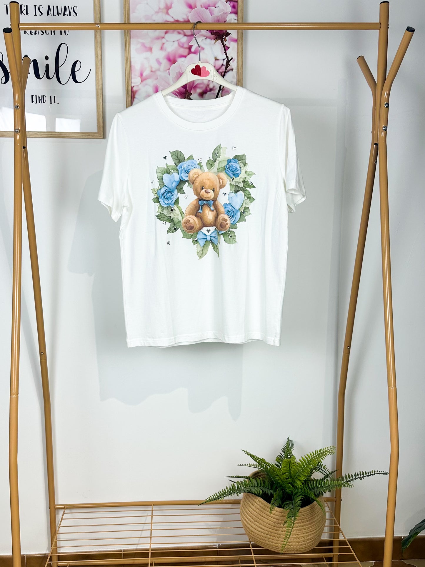 T-shirt Orsetto Cuori