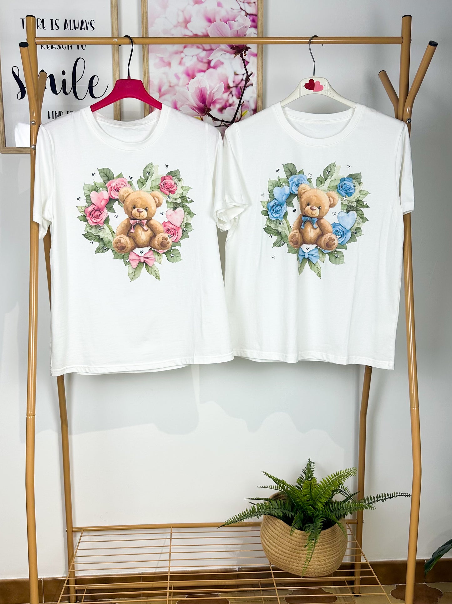 T-shirt Orsetto Cuori