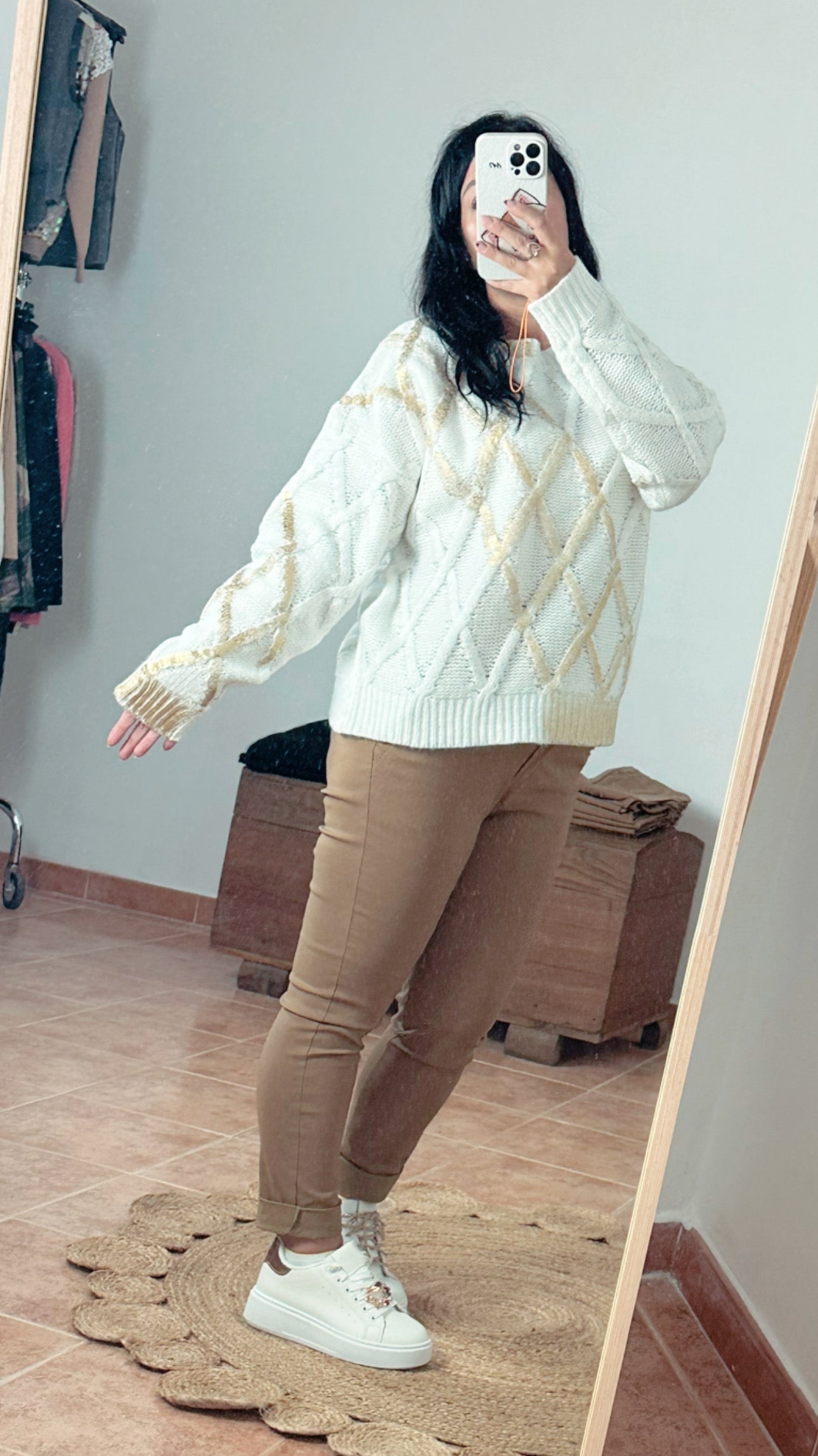 Maglione Spalmato