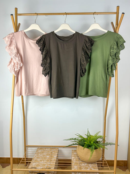 Petal Sleeve Top