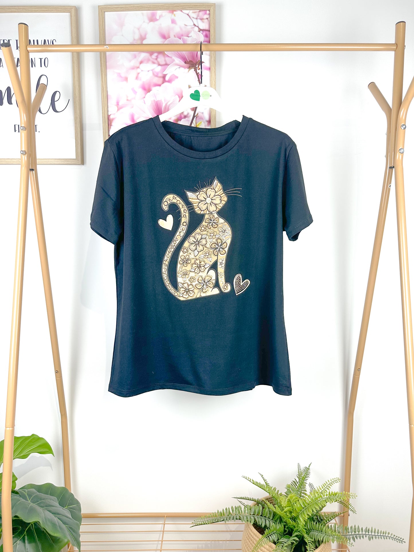 T-shirt Gatto Prezioso