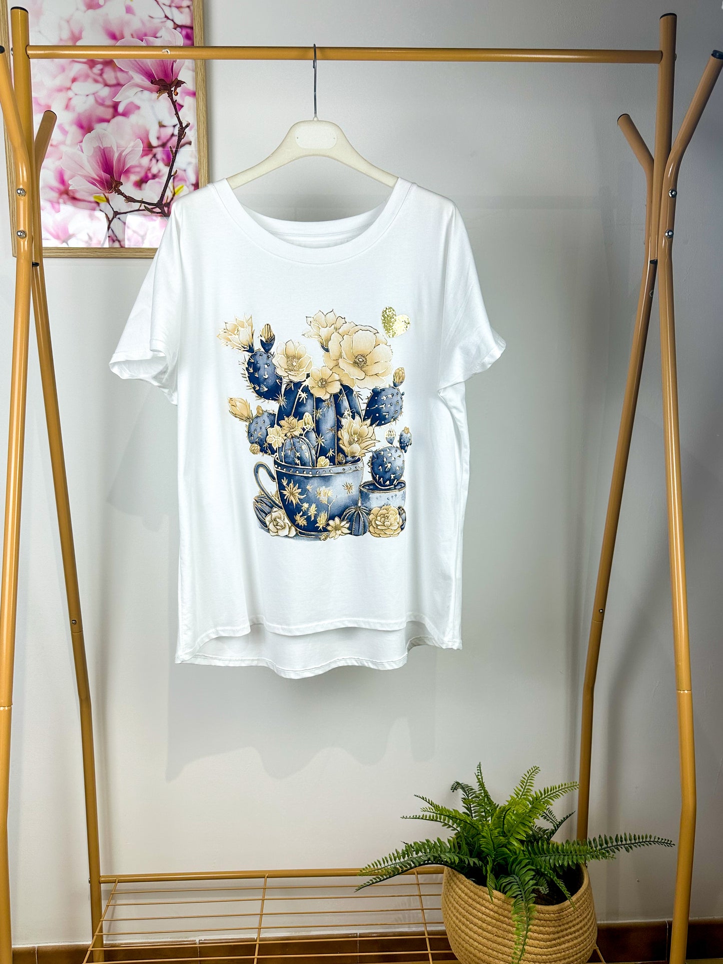 Tshirt Cactus Vaso