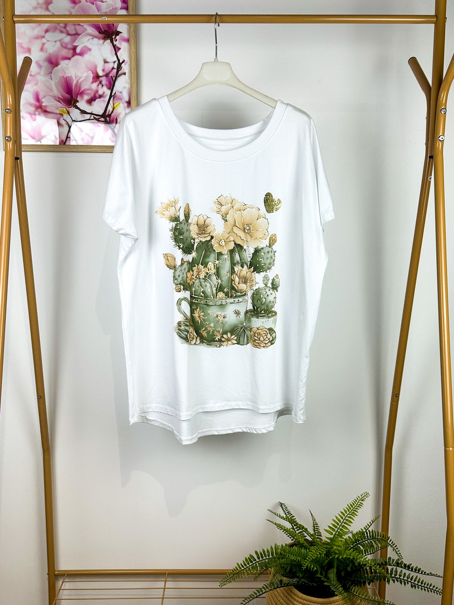 Tshirt Cactus Vaso