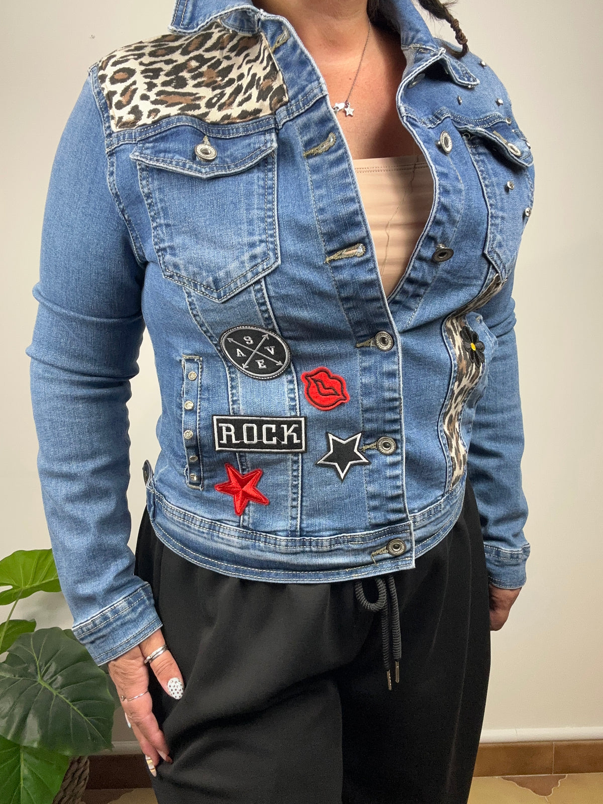Giacca Denim Wild & Rock Custom