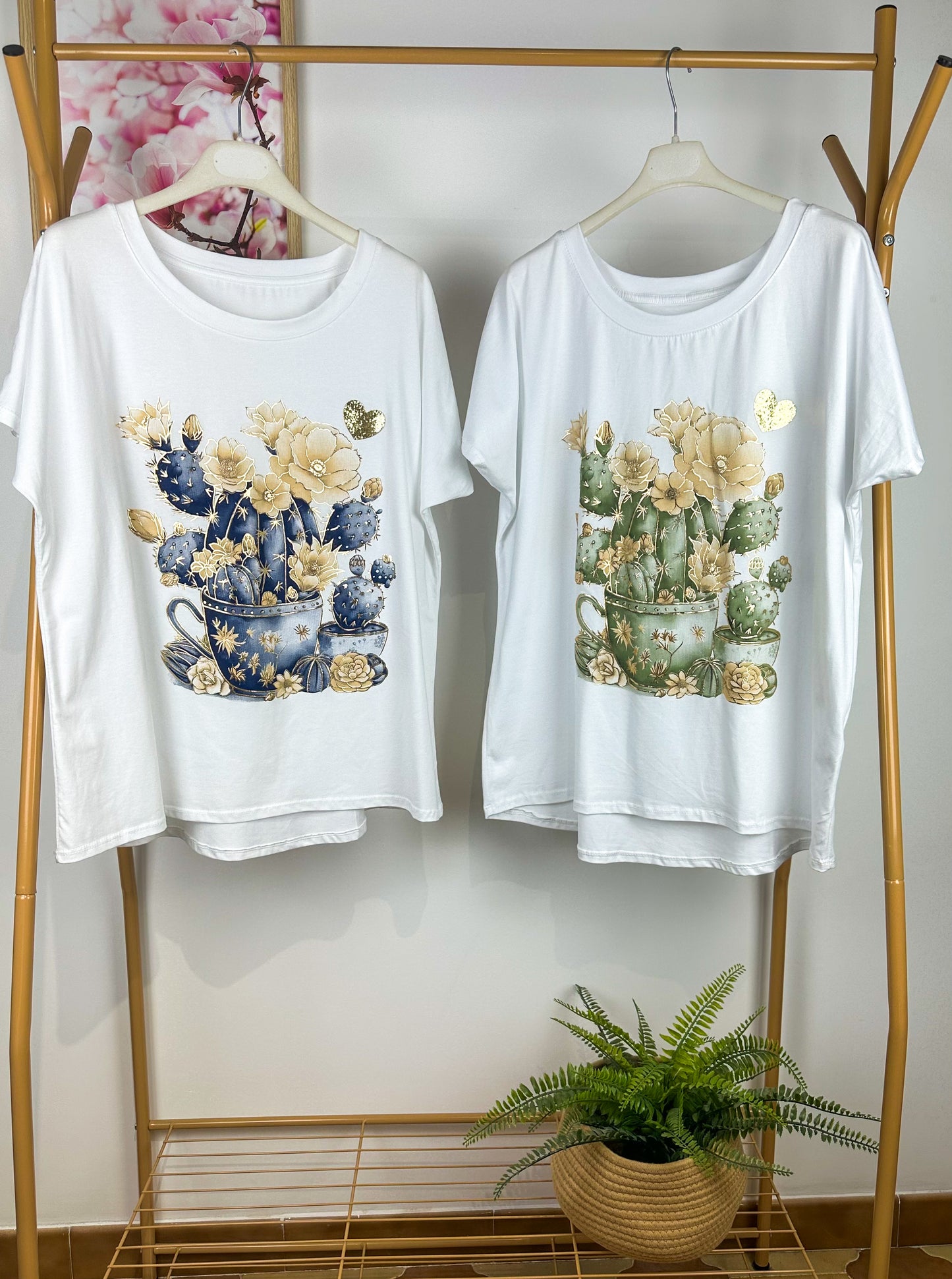 Tshirt Cactus Vaso
