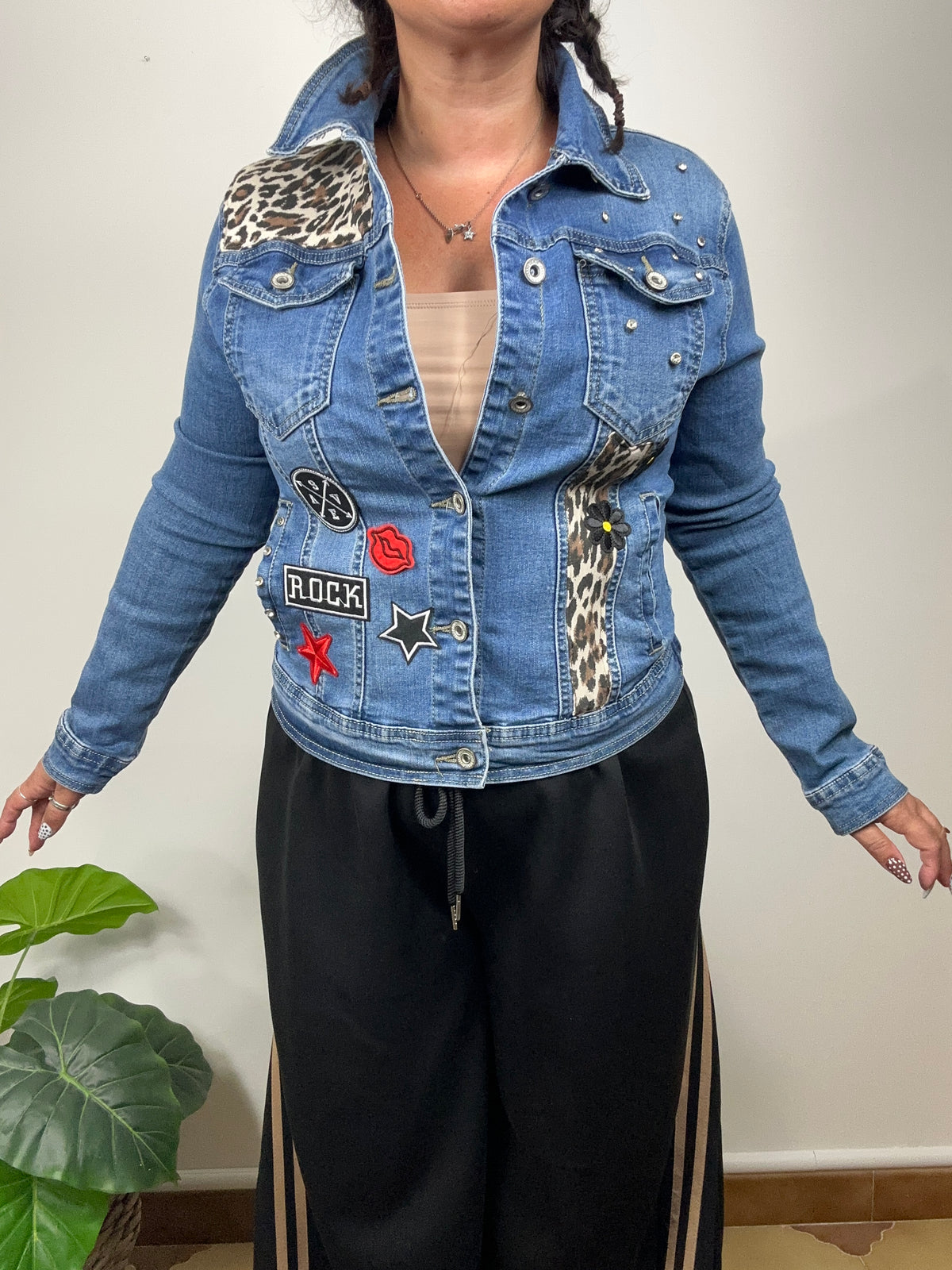 Giacca Denim Wild & Rock Custom
