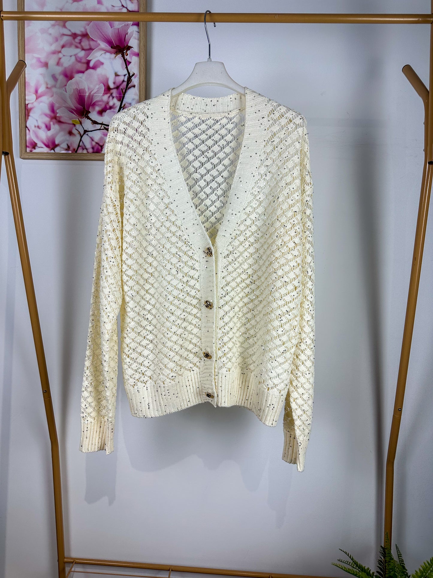 Cardigan Luminoso