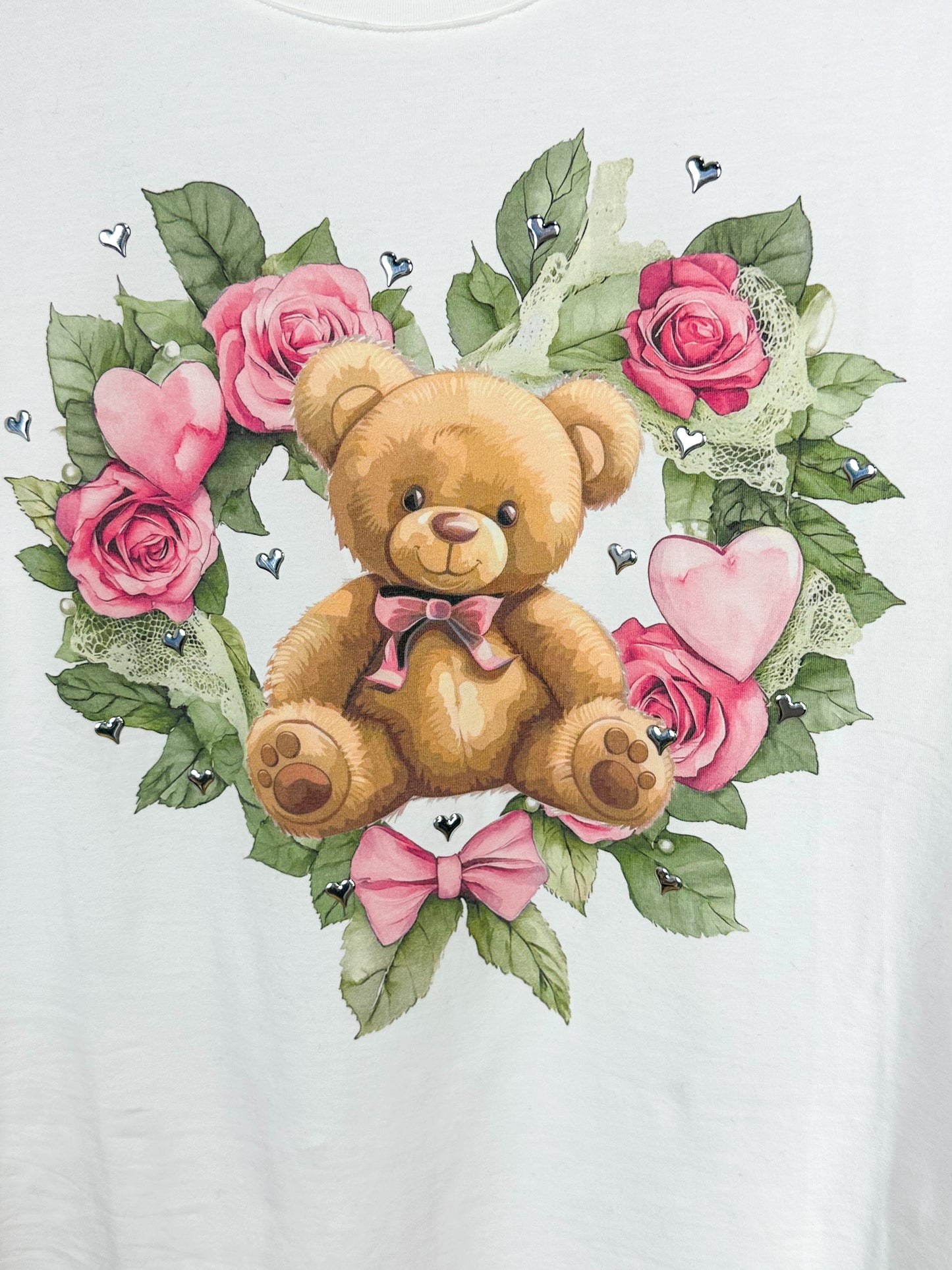 T-shirt Orsetto Cuori