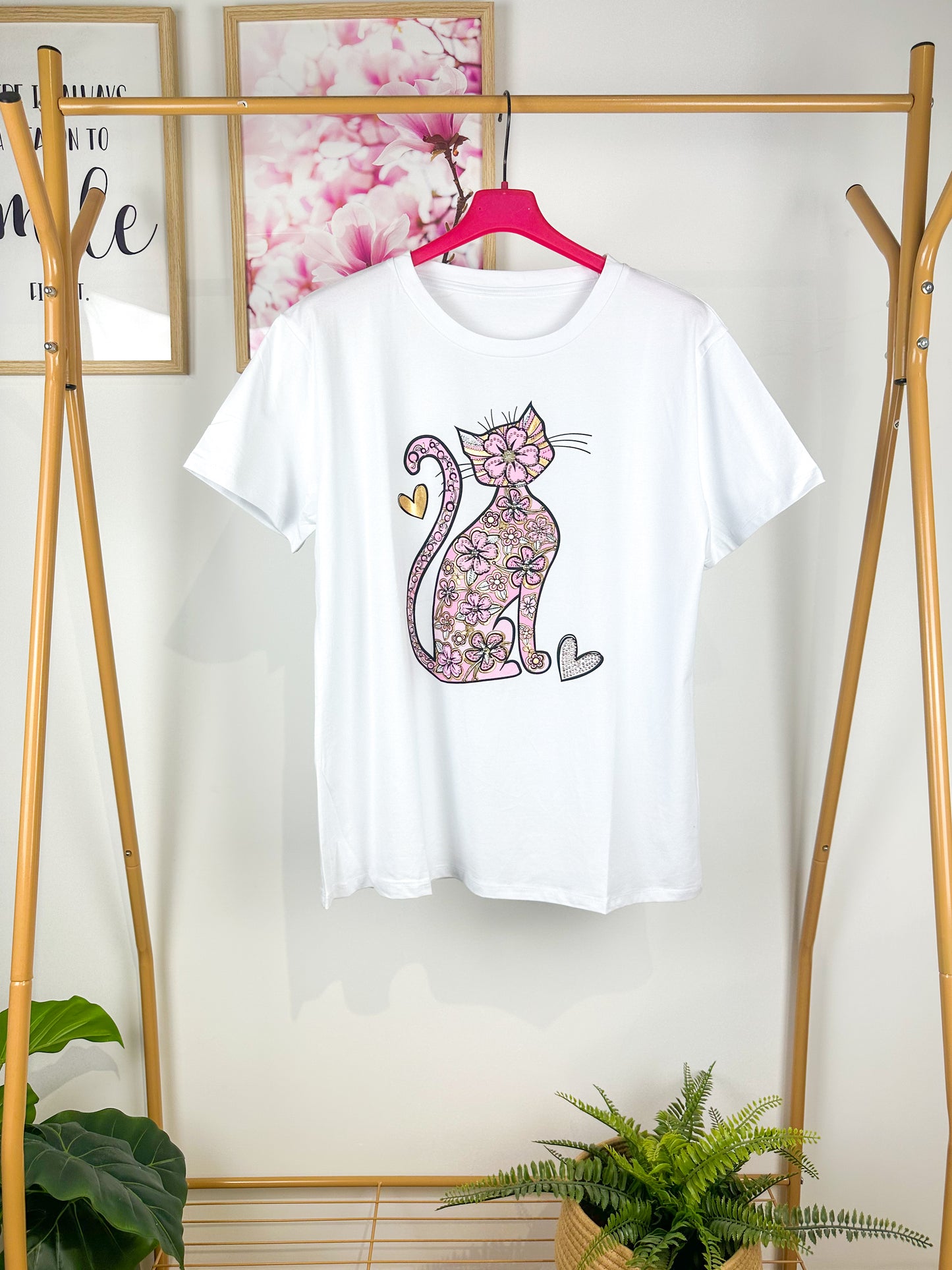 T-shirt Gatto Prezioso