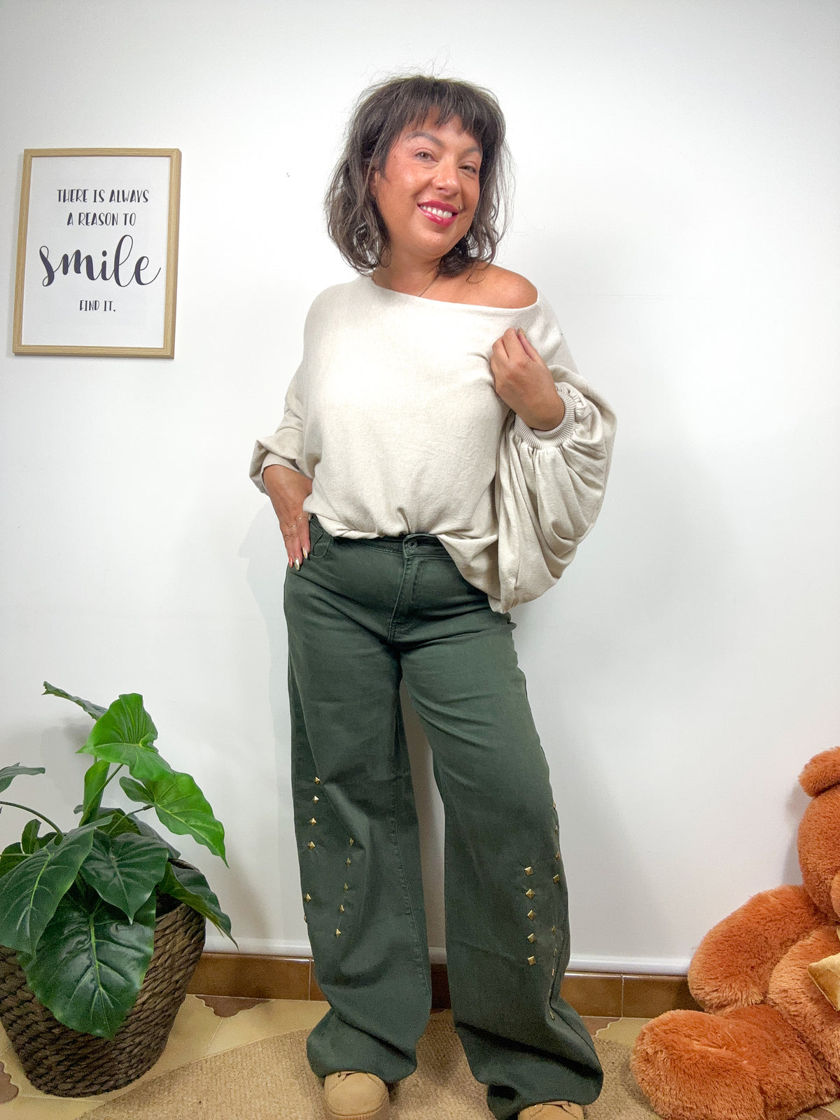 Maglia Poncho Crop
