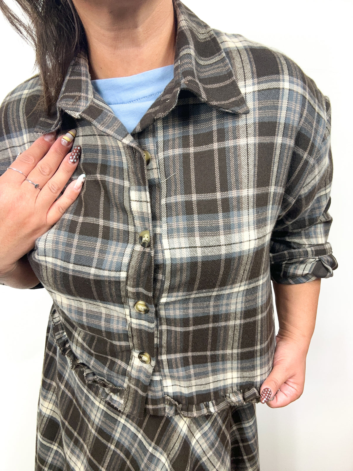 Giacchina Tartan British Boxy