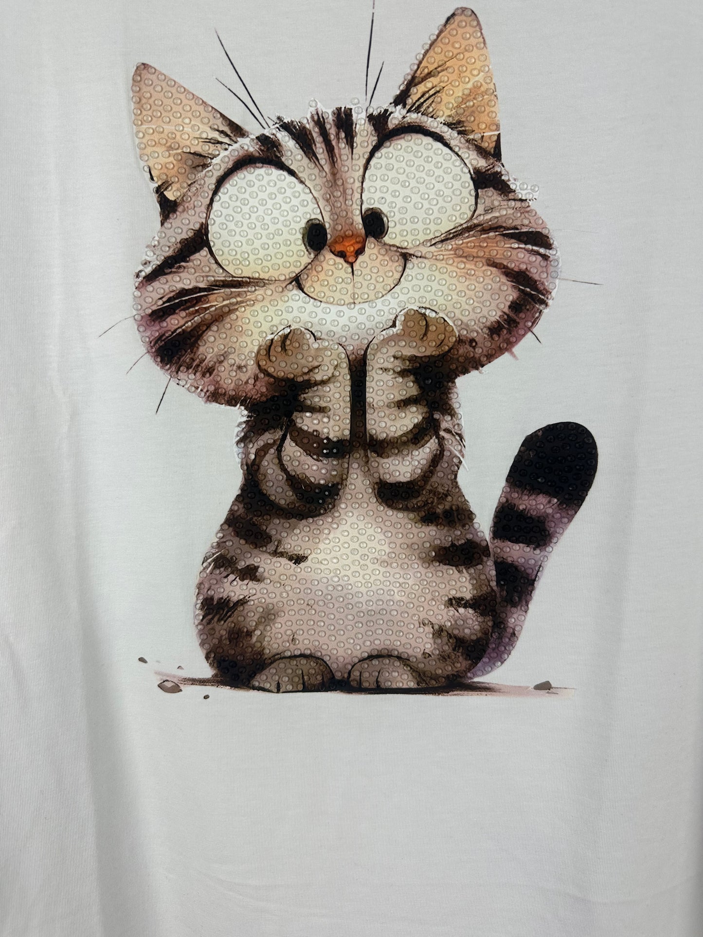 T-shirt Gattino Luminoso