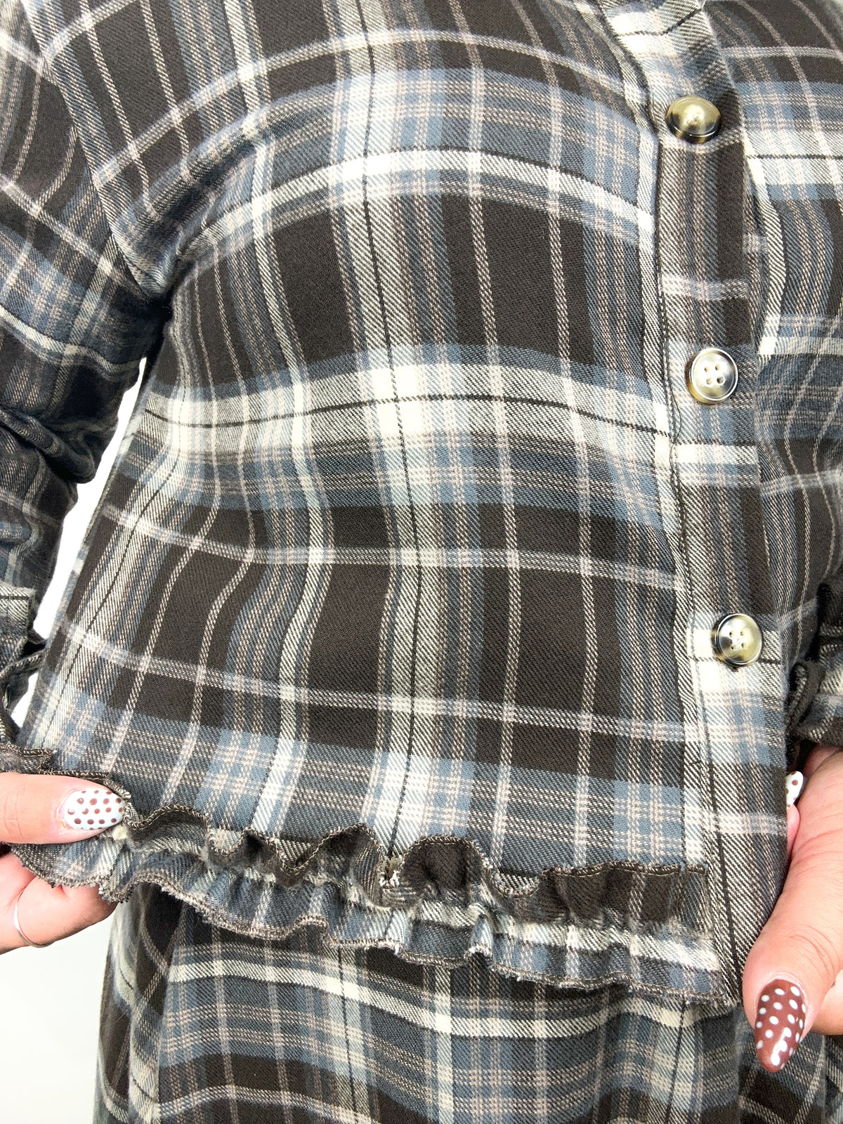 Giacchina Tartan British Boxy