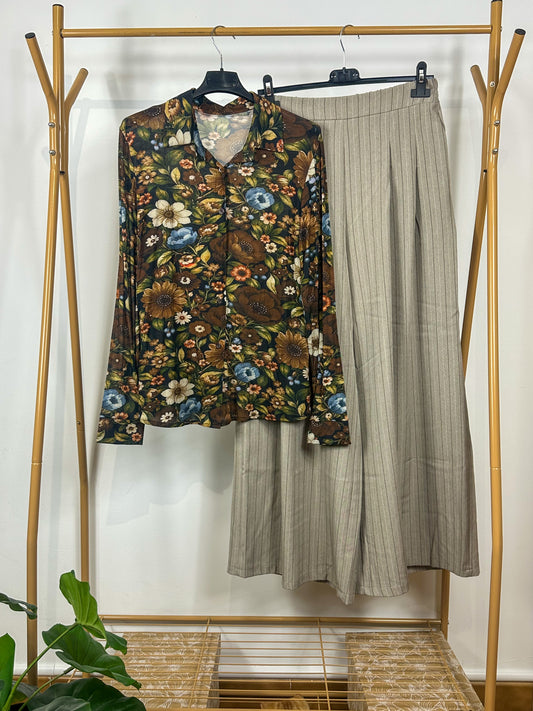 Pantaloni Palazzo Gentle Lines