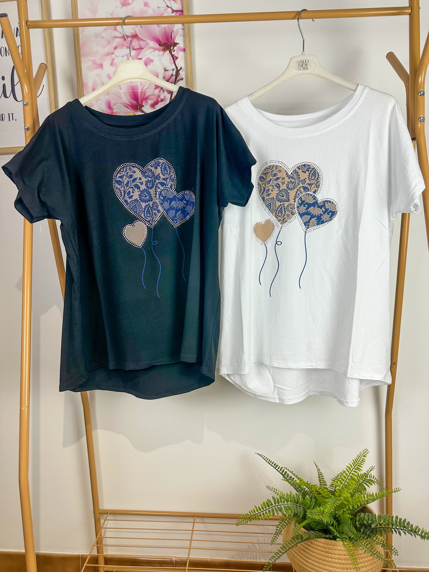 T-shirt Palloncini Cuore