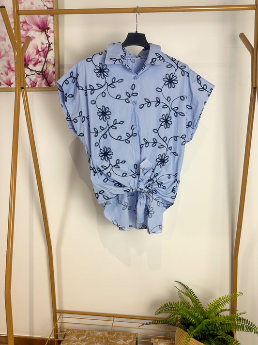 Camicetta Fiori di Cotone