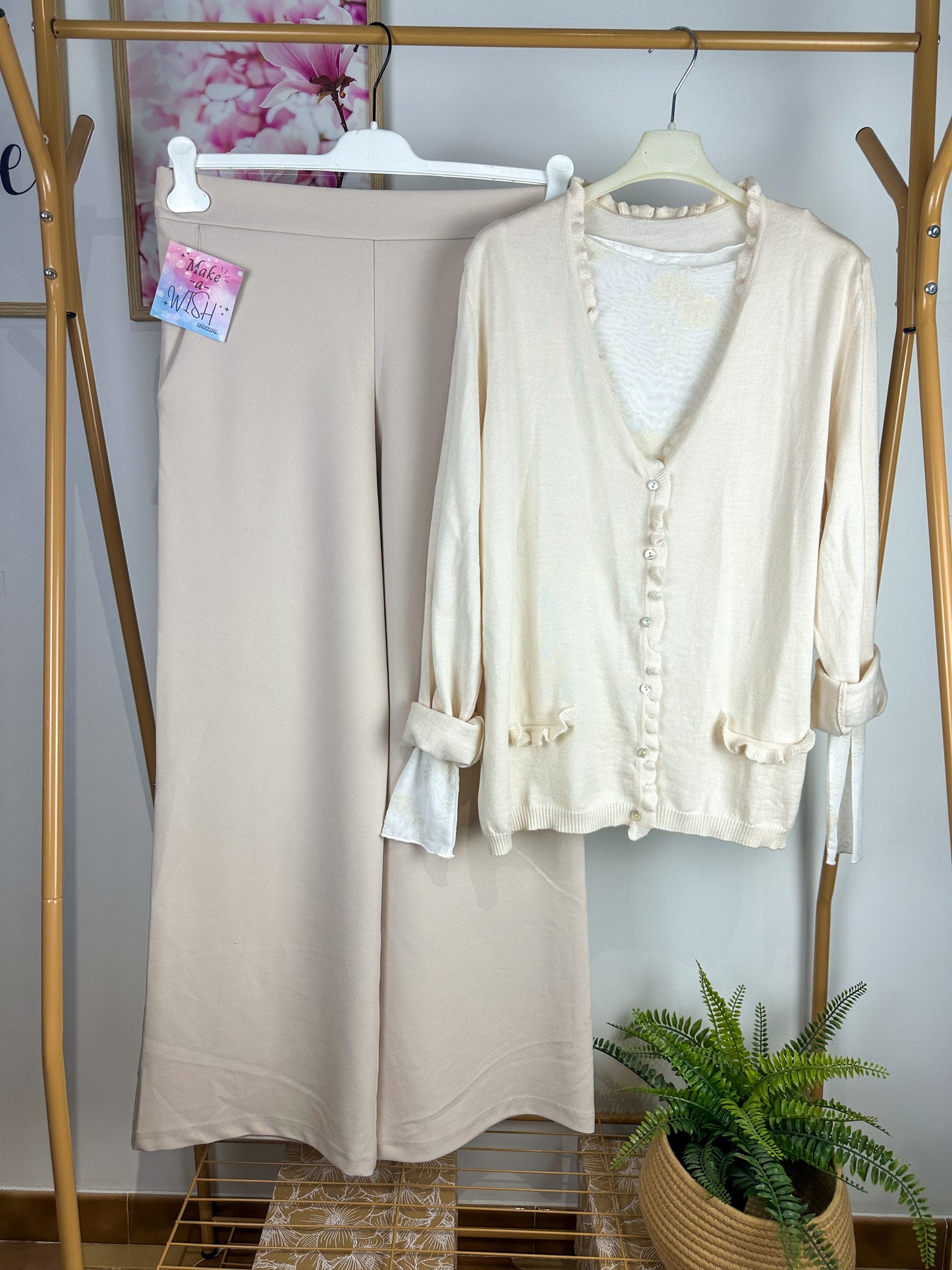 Cardigan Latte e Vaniglia