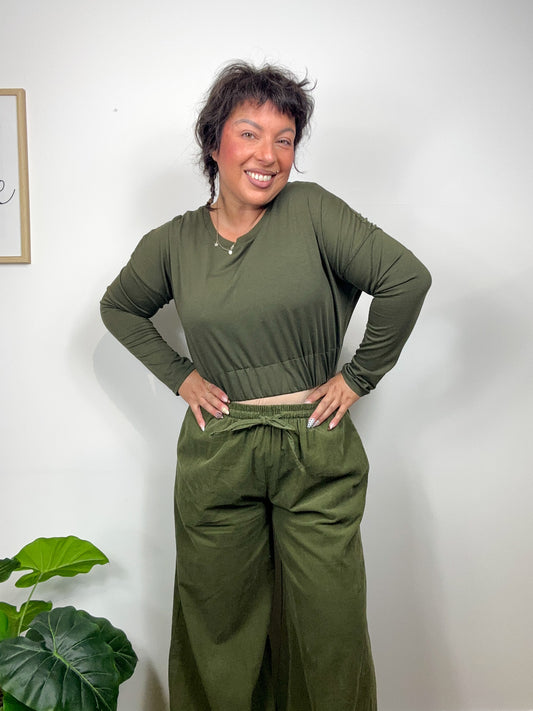 Crop Top Verde