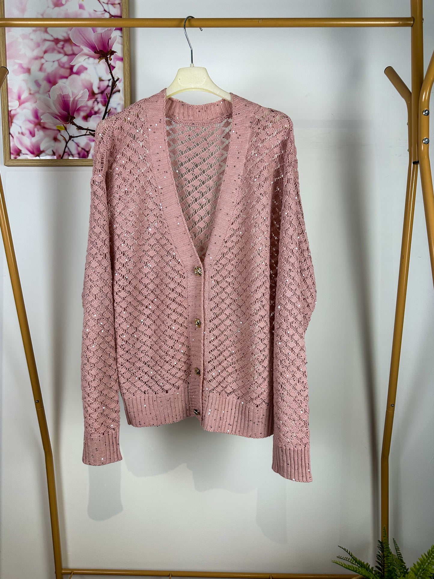 Cardigan Luminoso