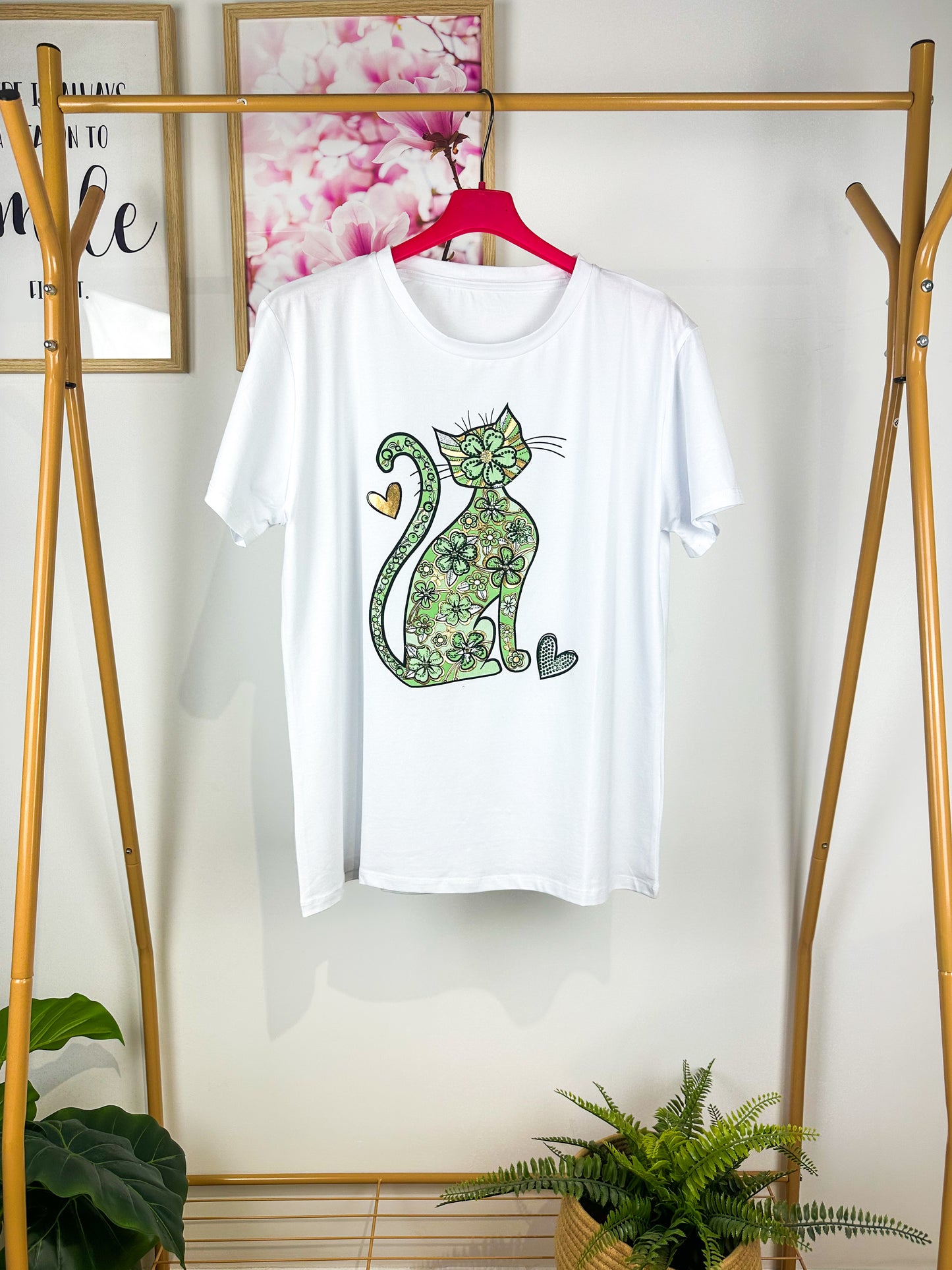 T-shirt Gatto Prezioso