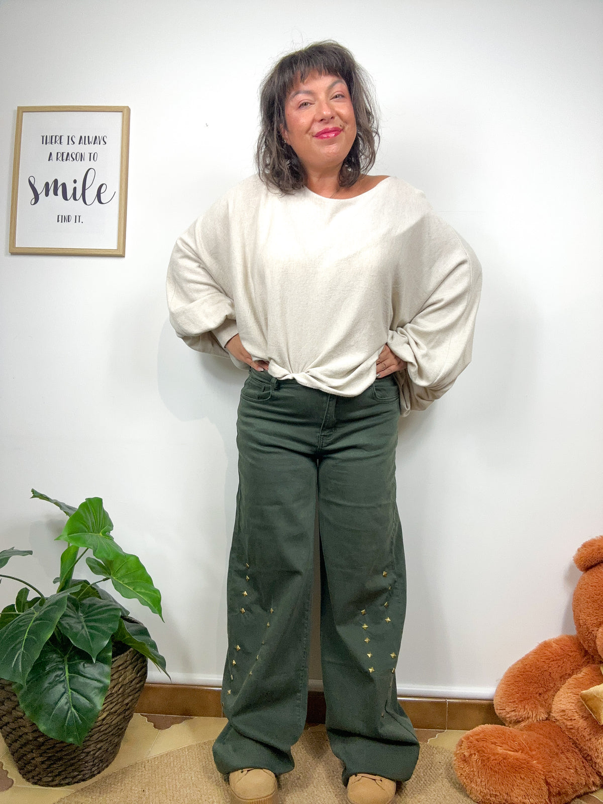 Maglia Poncho Crop