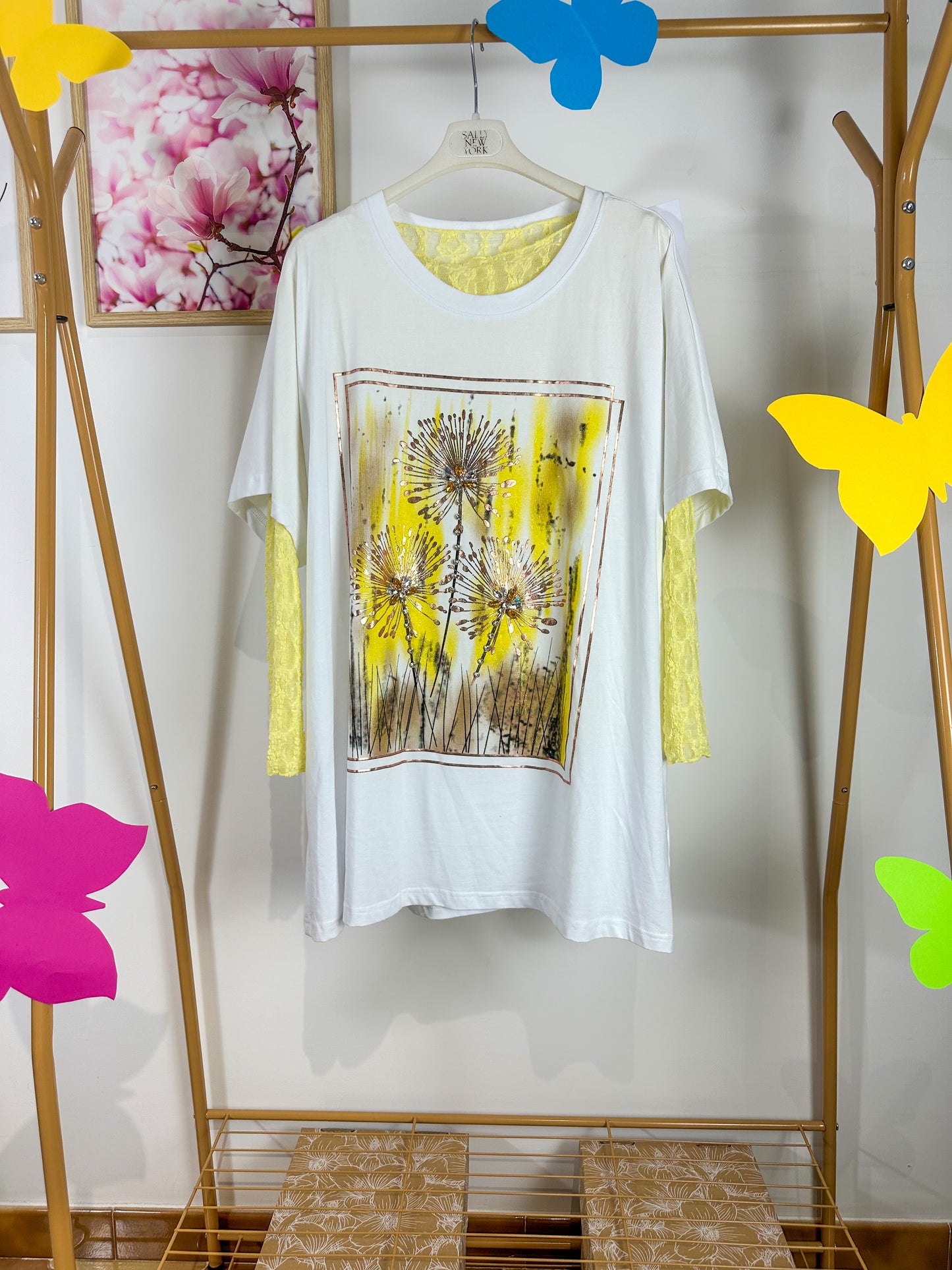 T-shirt Quadro Fiorito