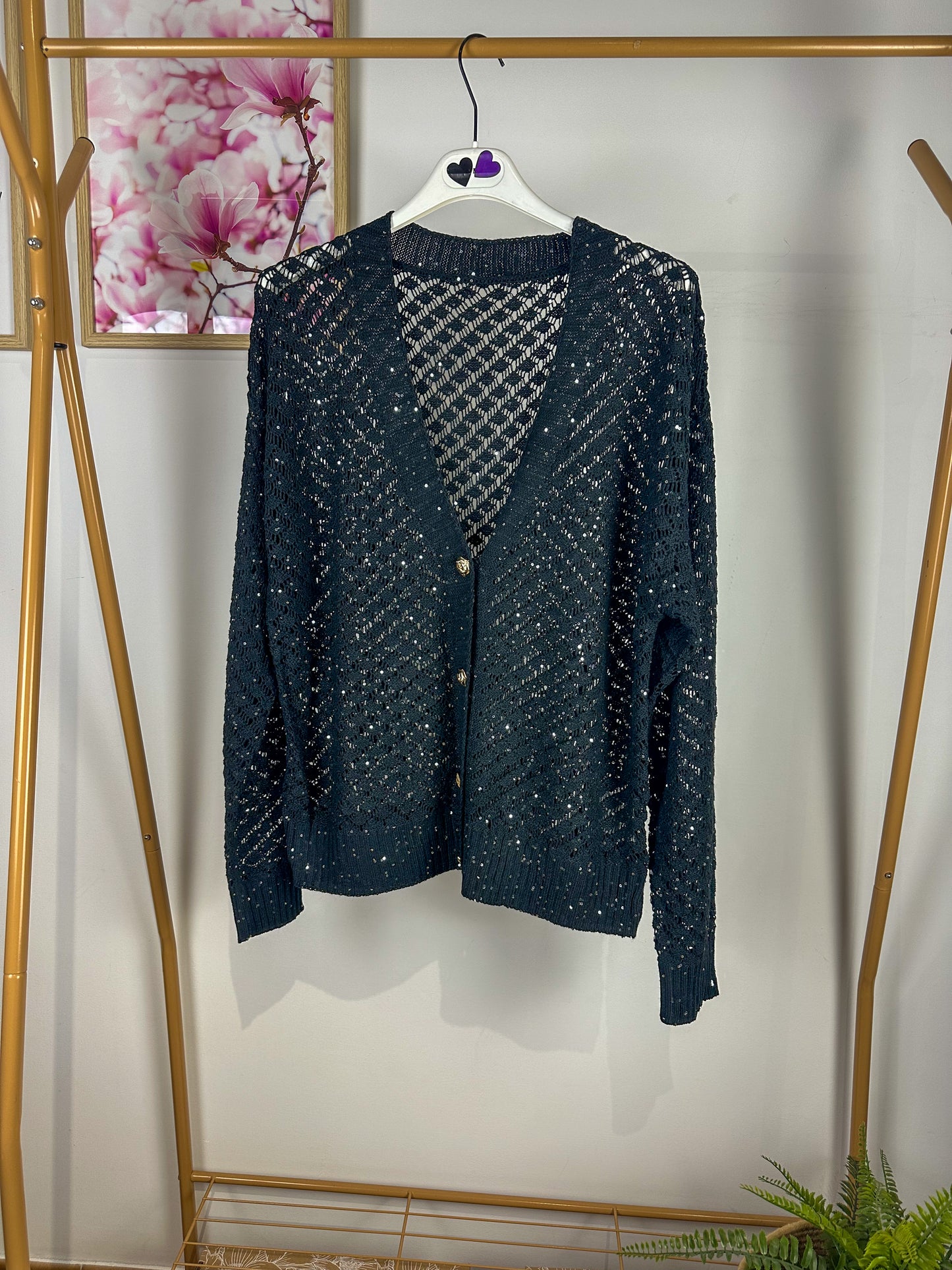 Cardigan Luminoso