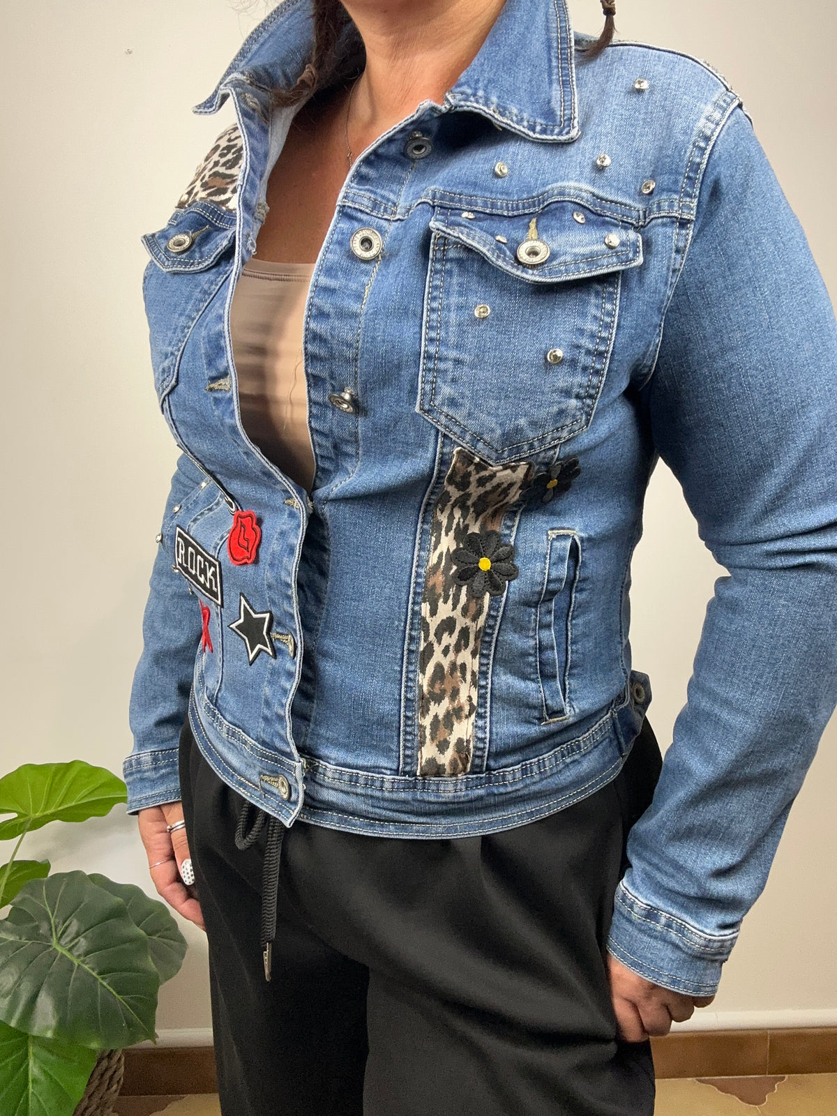 Giacca Denim Wild & Rock Custom