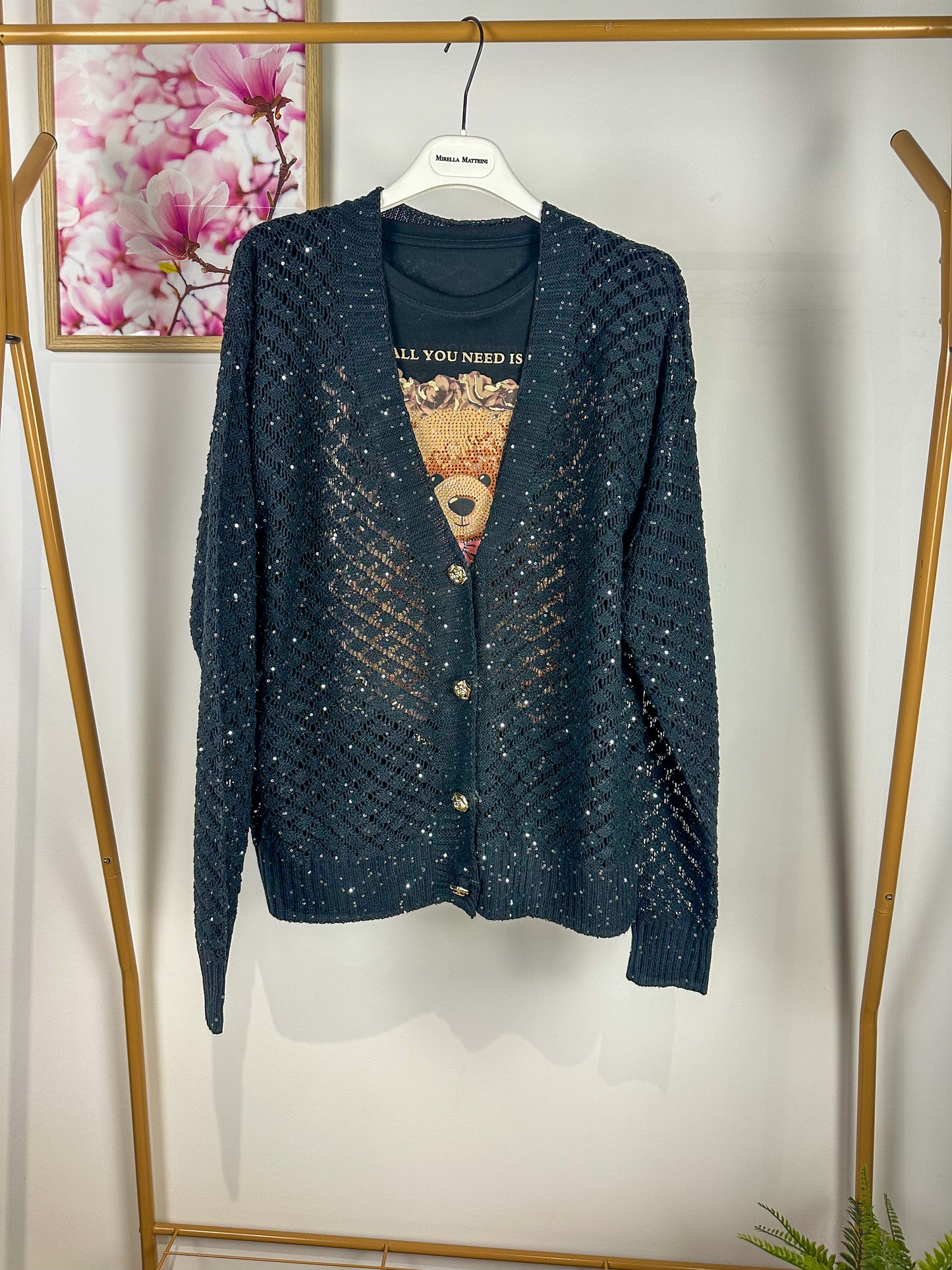 Cardigan Luminoso