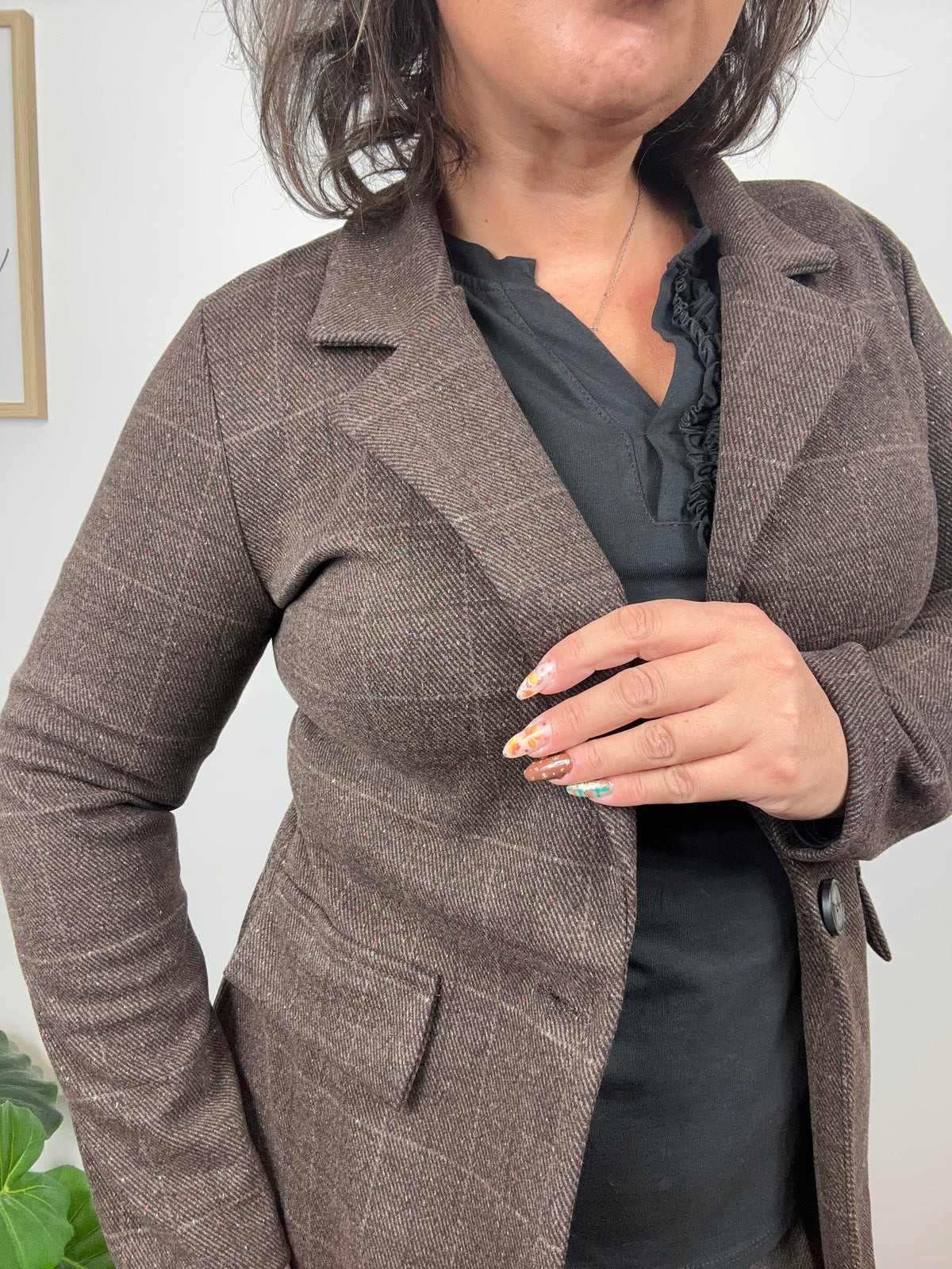 Blazer Tweed & Confetti