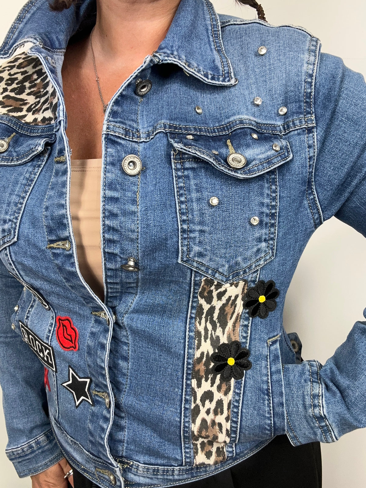Giacca Denim Wild & Rock Custom
