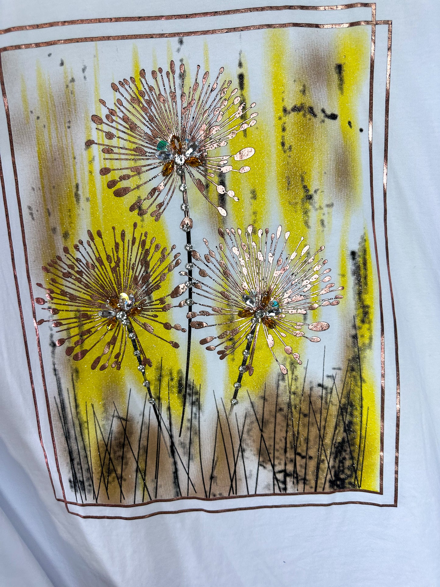 T-shirt Quadro Fiorito