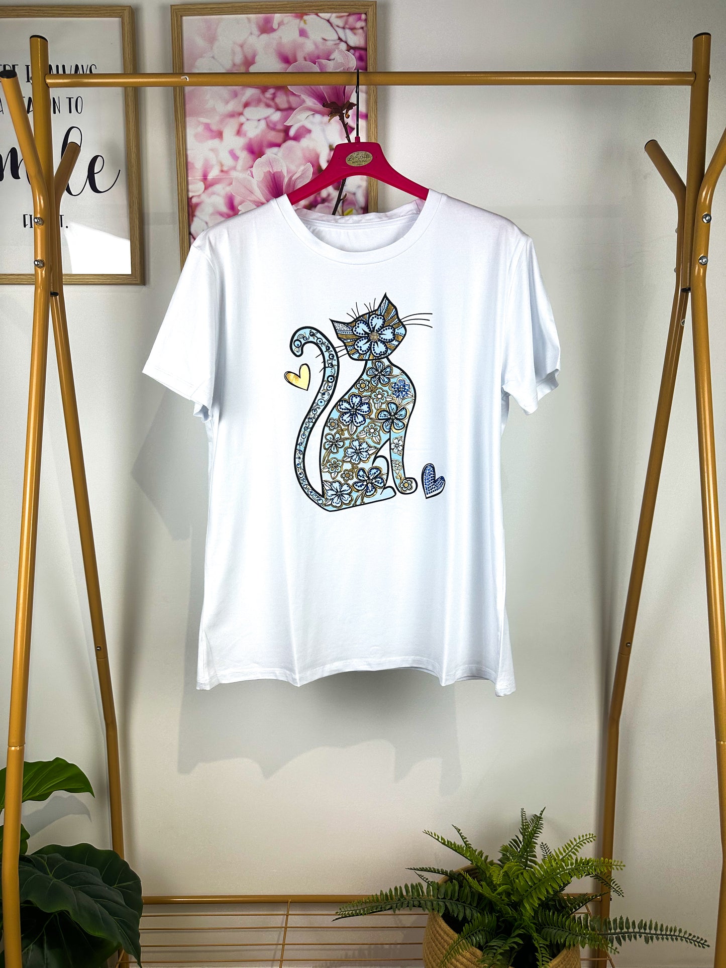 T-shirt Gatto Prezioso