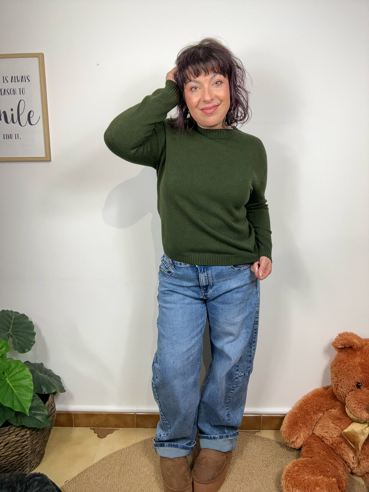 Maglioncino Cozy Deep Forest