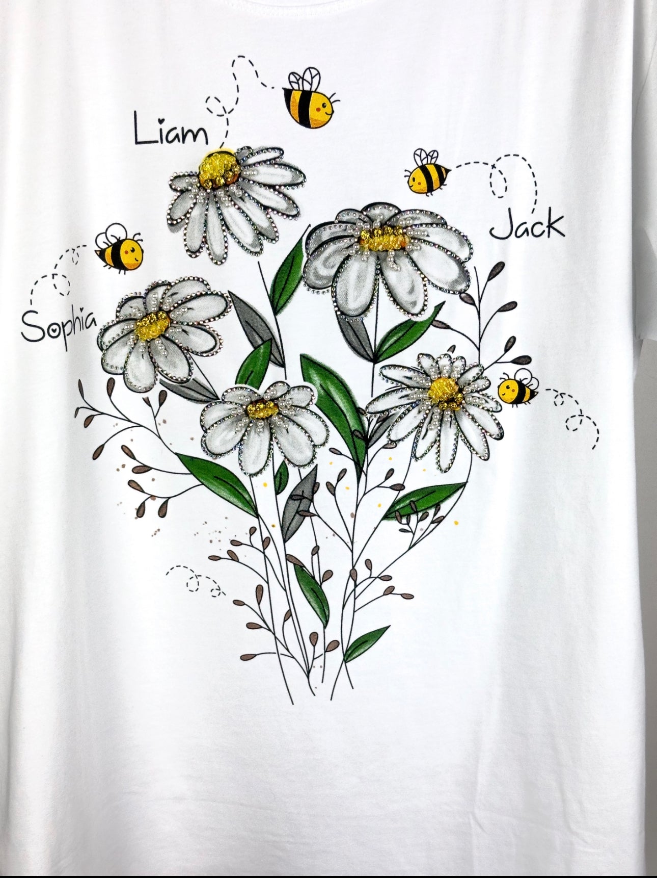 T-shirt Api e Fiori