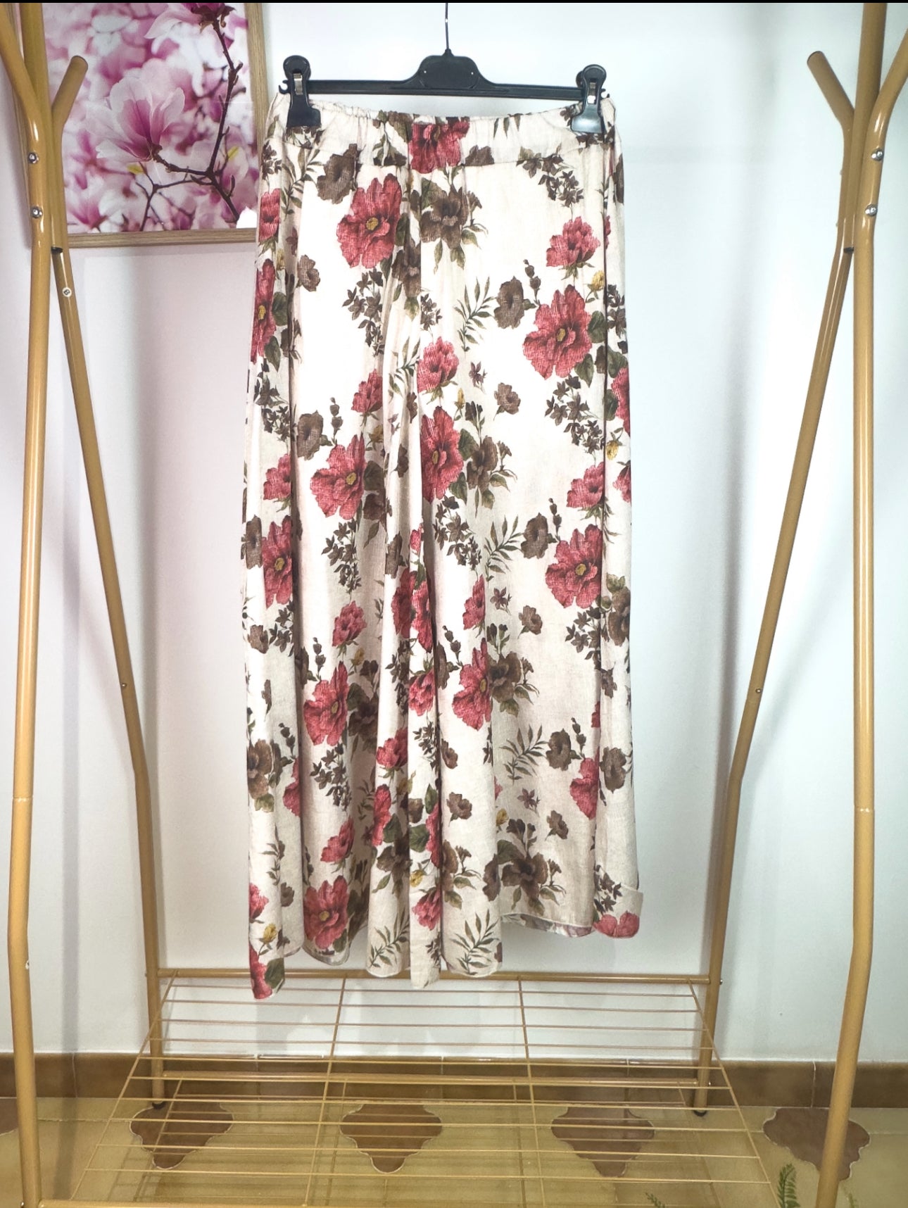 Gonna-Pantalone Fiori