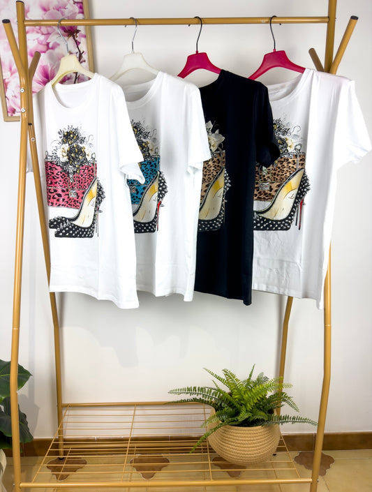 T-shirt Scarpe Louboutin