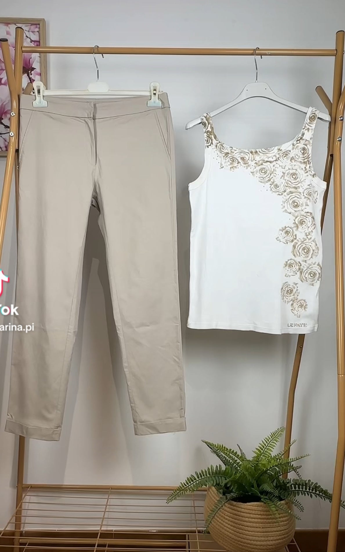 Pantalone Basic Sabbia