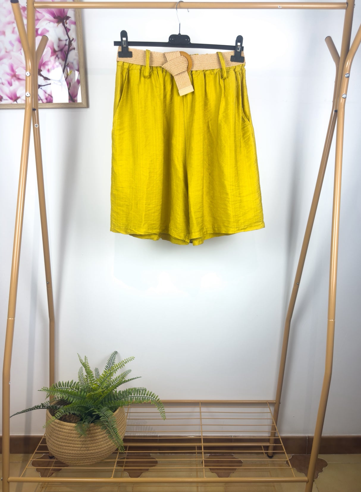 Pantaloncini Senape