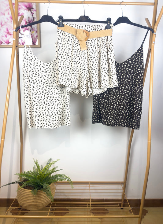 Pantaloncini Microfiori