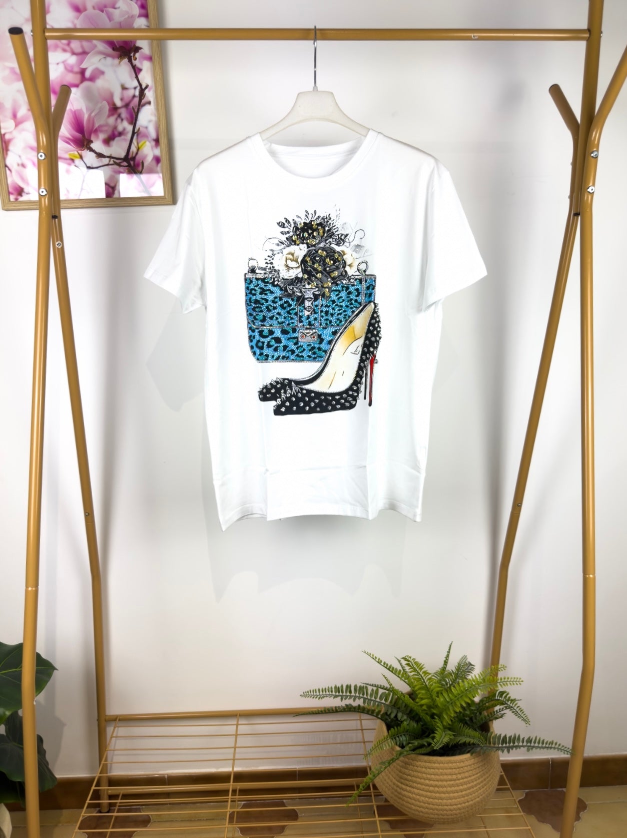T-shirt Scarpe Louboutin