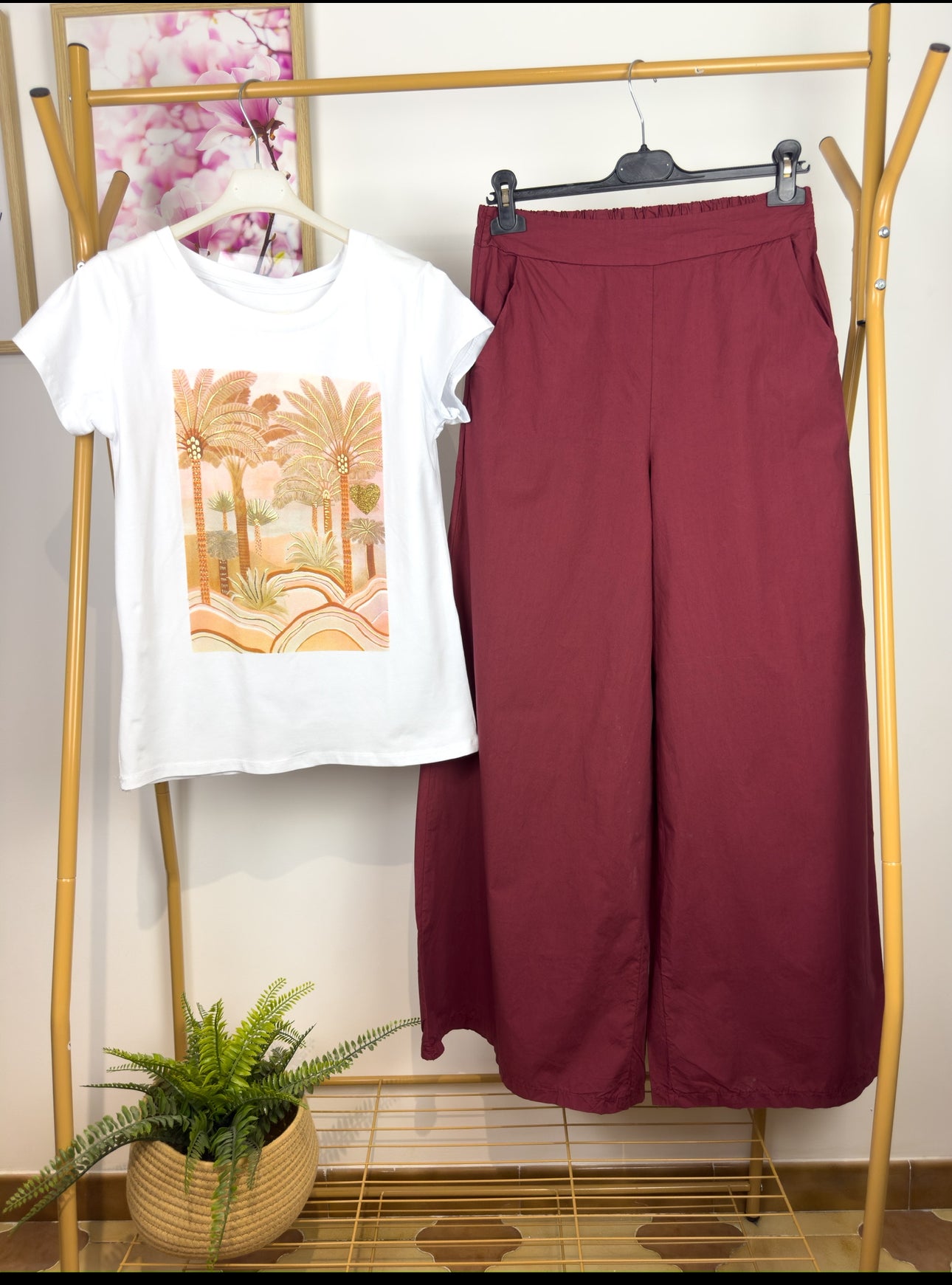 Pantaloni Palazzo Soft Touch