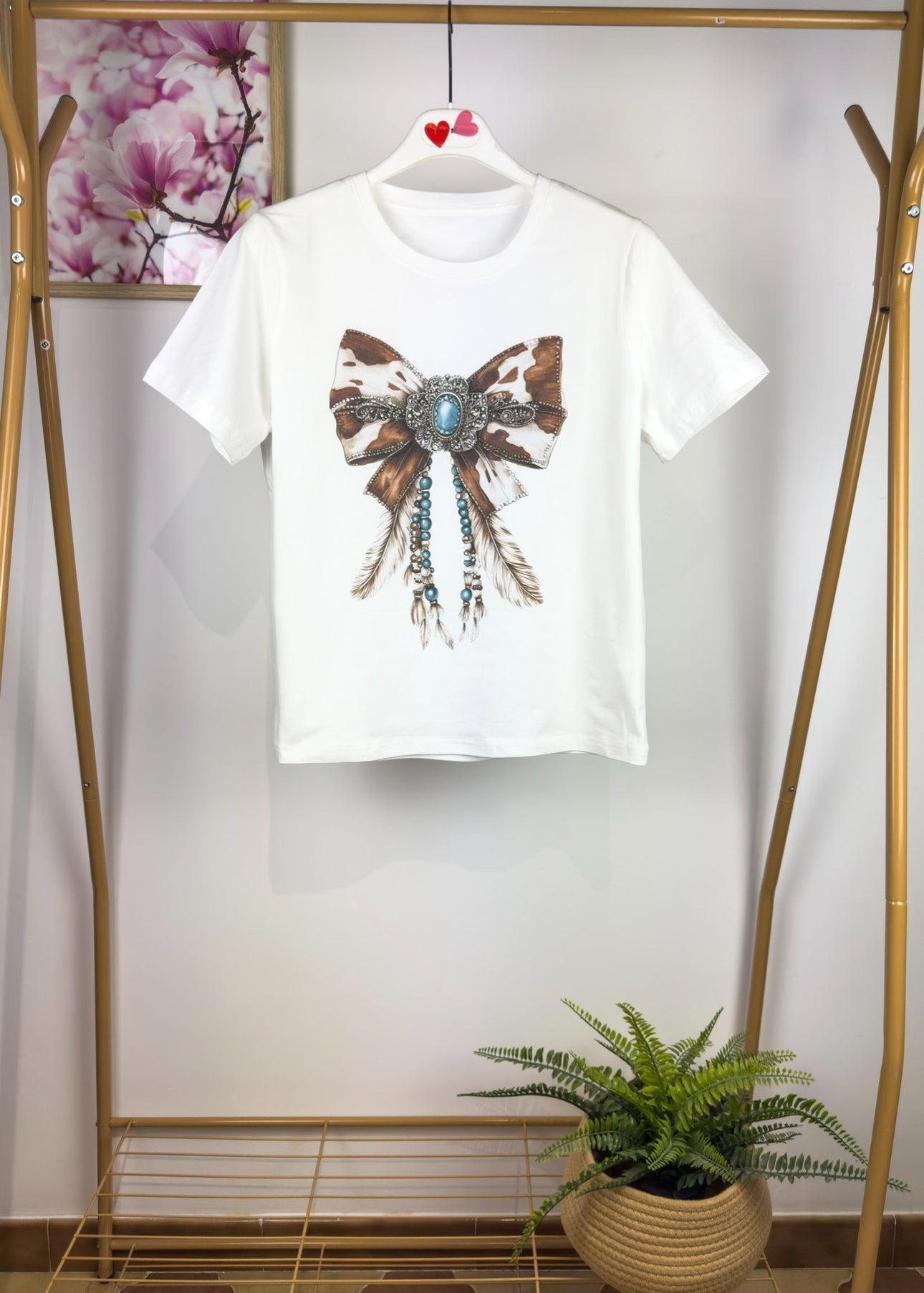 T-shirt Fiocco Boho