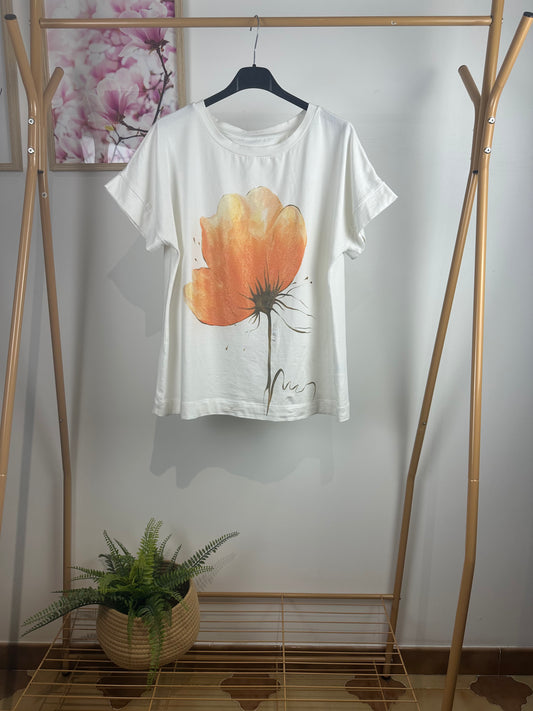 T-shirt Maxi Fiore