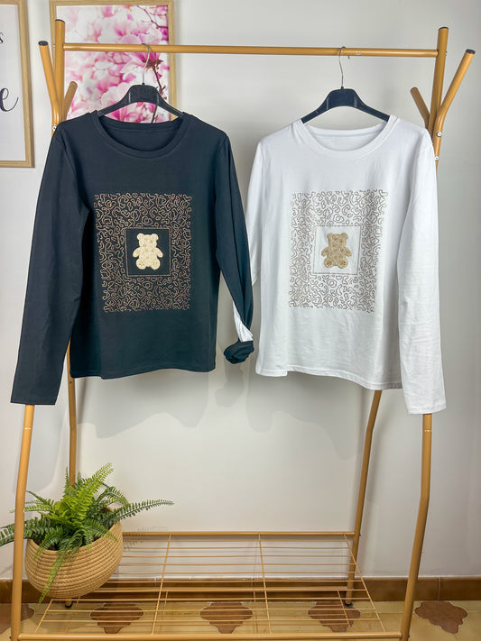 Maglia Orsetto Animalier