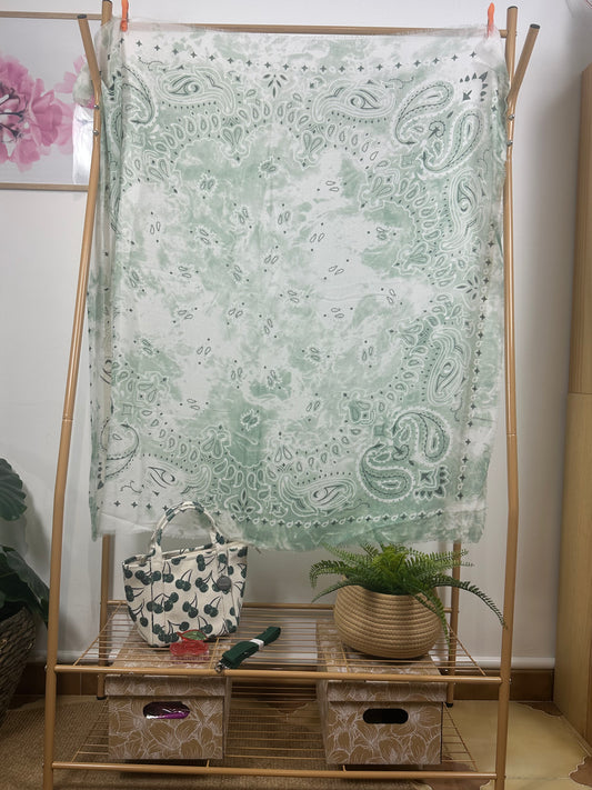 Maxi Foulard Jacquard